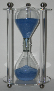 Sanduhren glas - elegante Stundengläser aus Plexiglas direkt vom Hersteller